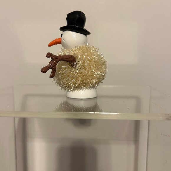 Vintage Koosh Ball Snowman Holiday Collectible Toy - Picture 2 of 5